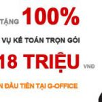 G-Office khuyến mãi: Tặng dịch vụ kế toán trị giá 18 triệu đồng nhân 30-4 – Giới thiệu web