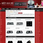 Bếp giá rẻ – Bếp ga – Bếp từ – Thiết bị nhà bếp – Giới thiệu web