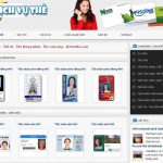 Dịch vụ thẻ – Thẻ từ – Thẻ thông minh – Thẻ cảm ứng – dichvuthe.com – Giới thiệu web