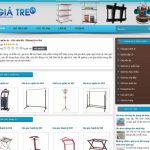 Giá treo quần áo – Giá siêu thị – Khung treo tivi – Giới thiệu web