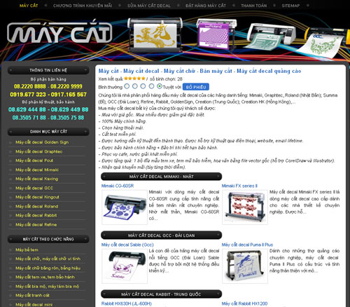 Máy cắt – Máy cắt decal – Máy cắt chữ – Bán máy cắt – Máy cắt decal quảng cáo – Giới thiệu web