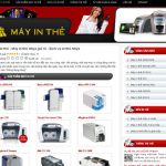 Máy in thẻ – Máy in thẻ nhựa giá rẻ – Dịch vụ in thẻ nhựa – Giới thiệu web