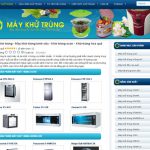 Máy khử trùng – Máy khử trùng bình sữa – Khử trùng ozon – Khử trùng hoa quả – Giới thiệu web