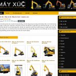 Máy xúc đào – Máy xúc lật – Máy xúc trượt – mayxuc.com – Giới thiệu web