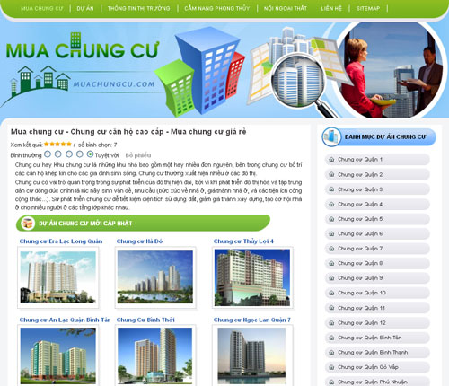 Mua chung cư – Chung cư căn hộ cao cấp – Mua chung cư giá rẻ – Giới thiệu web