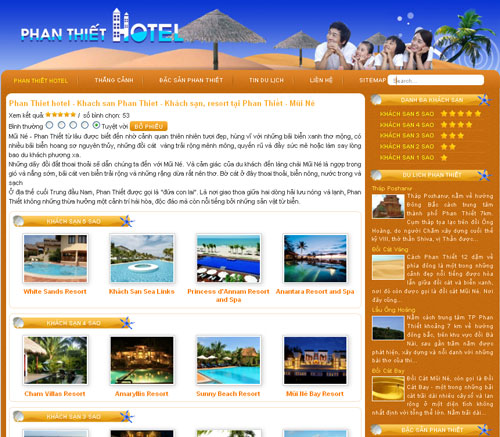 Phan Thiet hotel – Khach san Phan Thiet – Khách sạn, resort tại Phan Thiết – Mũi Né – Giới thiệu web