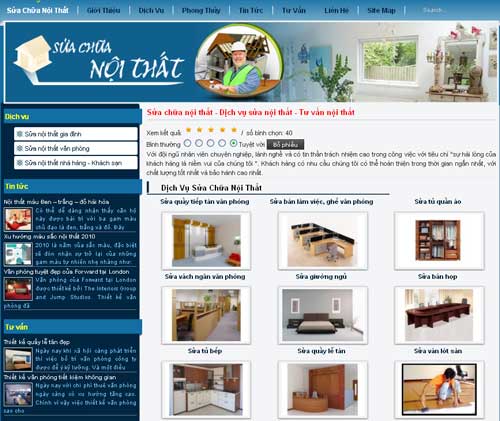 Sửa chữa nội thất – Dịch vụ sửa nội thất – Tư vấn nội thất – Giới thiệu web