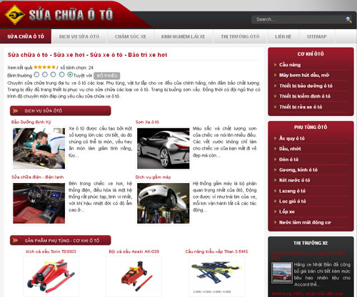 Sửa chữa ô tô – Sửa xe hơi – Sửa xe ô tô – Bảo trì xe hơi – Giới thiệu web