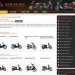 Thuê xe máy – thuê xe tay ga – xe máy cho thuê – Giới thiệu web