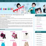 Trẻ em shop – Bán quần áo trẻ em – Thời trang trẻ em cao cấp – Giới thiệu web